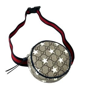 Gucci Blue Leather Belt Bag